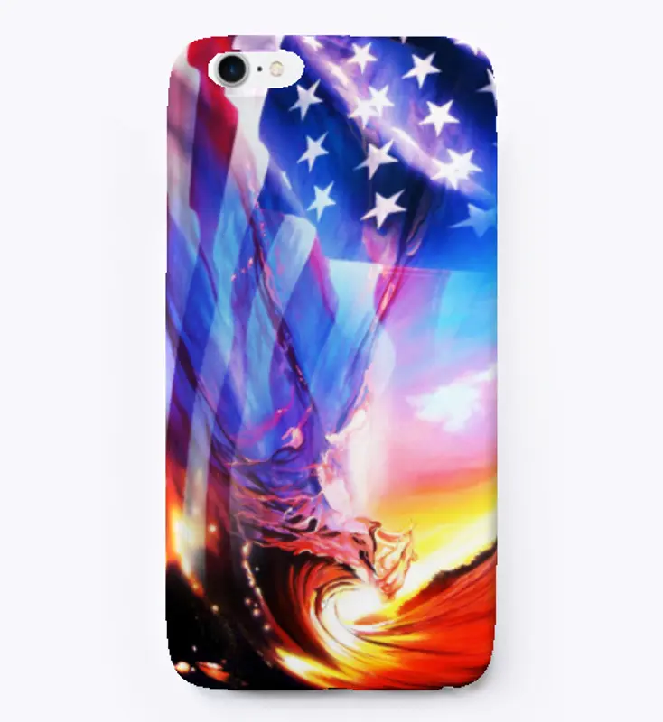 USA American Flag iPhone Case