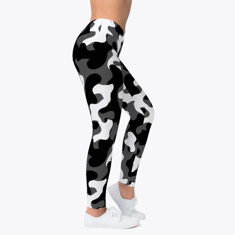 Camouflage Pattern Yoga  Leggings