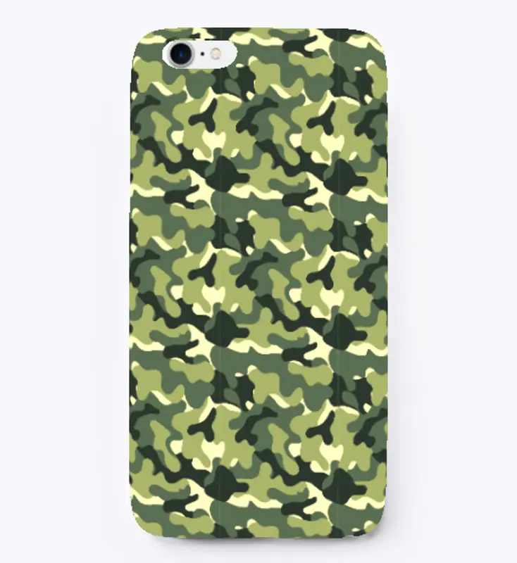 Camo Pattern iPhone Case