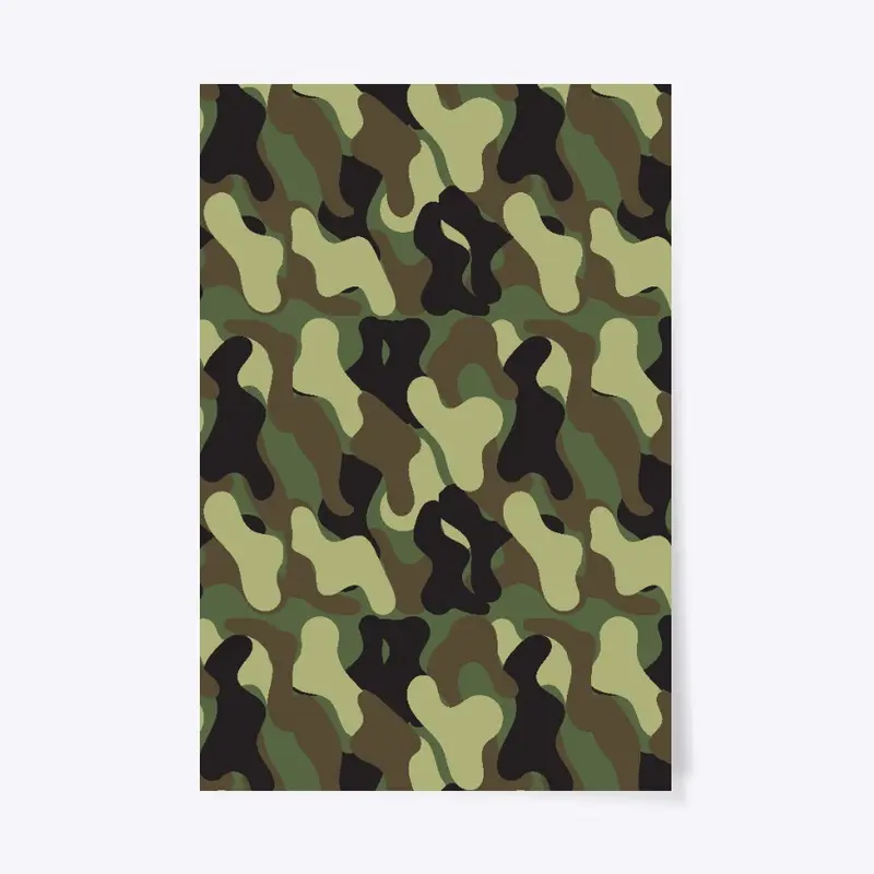 Camouflage Pattern Leggings